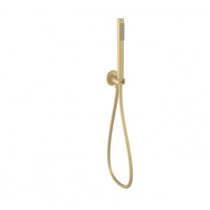 Tube Brushed Gold Hand Shower